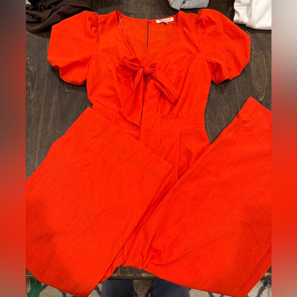 Jealous Tomato Bold Red Jumpsuit